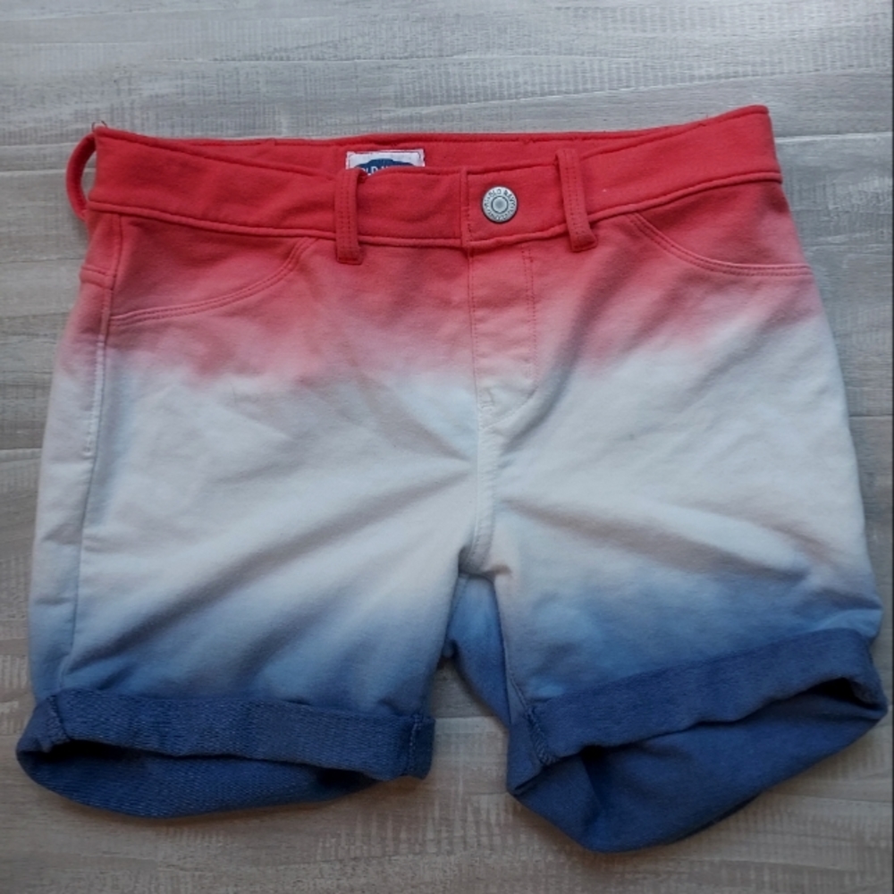 Red, white, and blue shorts